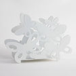 ARTI & MESTIERI Portatovaglioli Farfalla Bianco