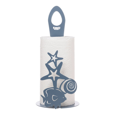 ARTI & MESTIERI Porta Rotolo da Cucina Nettuno Azzurro