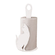 ARTI & MESTIERI Porta Rotoli da Cucina Gatto Bianco