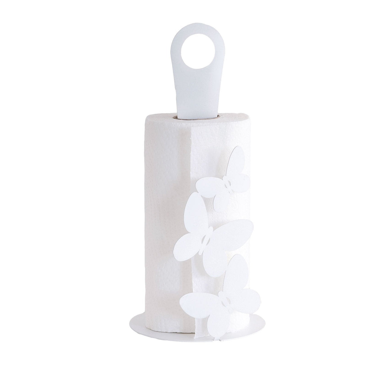 ARTI & MESTIERI Porta Rotoli Butterfly Bianco