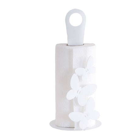 ARTI & MESTIERI Porta Rotoli Butterfly Bianco
