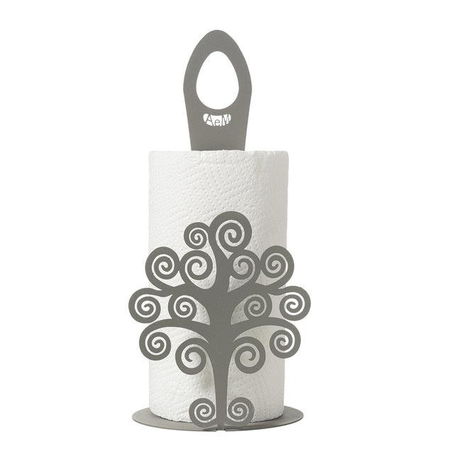 ARTI & MESTIERI Porta Rotoli da Cucina Albero Della Vita Fango