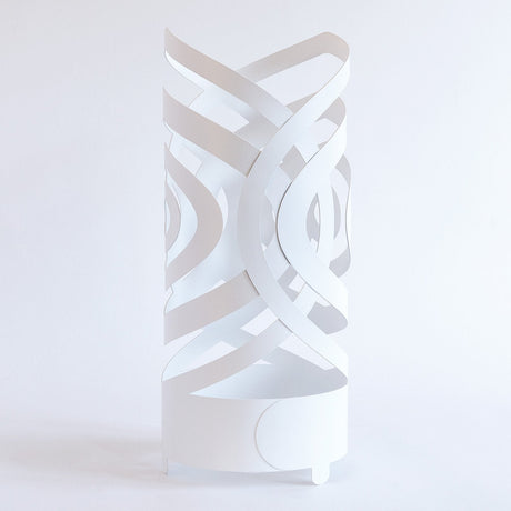 ARTI & MESTIERI Portaombrelli Moderno Optical Bianco