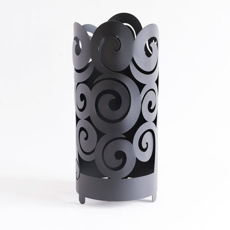 ARTI & MESTIERI Portaombrelli di Design Riccioli Nero