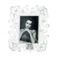 ARTI & MESTIERI Portafoto di Design Scarabocchio Grande Bianco Marmo