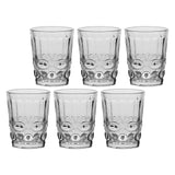 LA PORCELLANA BIANCA - Barberino Set 6 Pieces Glass Water Glass 270ml