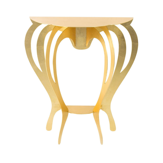 ARTI & MESTIERI Piccola Consolle di Design Ballerina Oro