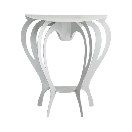 ARTI & MESTIERI Piccola Consolle di Design Ballerina Bianco