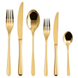 SAMBONET Taste Servizio Tavola Posate Set 36 Pezzi Oro PVD Acciaio Inox