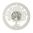 ARTI & MESTIERI Orologio da Parete Particolare Albero Della Vita Piccolo Bronzo E Avorio