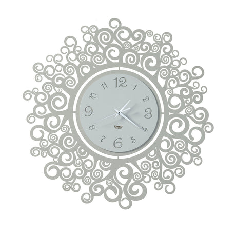 ARTI & MESTIERI Orologio da Parete Design Fonte Della Vita Avorio E Bianco Marmo