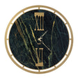 ARTI & MESTIERI Orologio da Parete di Design Mood Oro Trasparente E Venature D'Oro