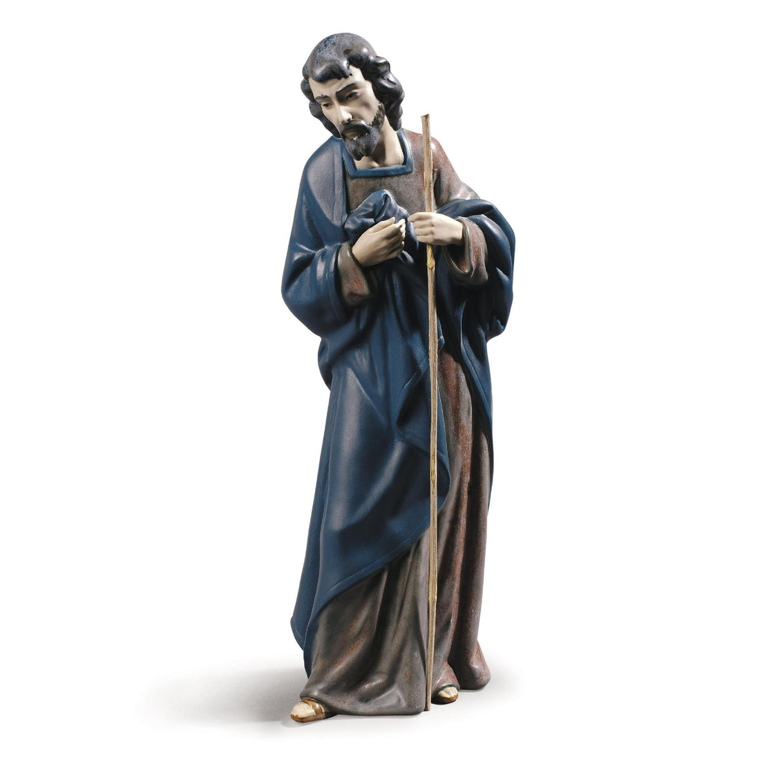 NAO Figura Statua Statuina Natività San Giuseppe 27cm Porcellana Natale 02012018