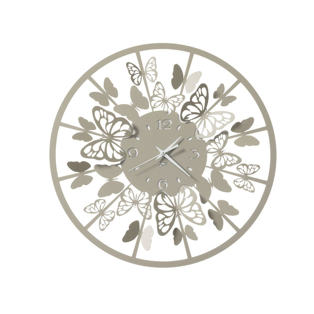 ARTI & MESTIERI Orologio da Parete di Design Sfarfallio Piccolo Sabbia