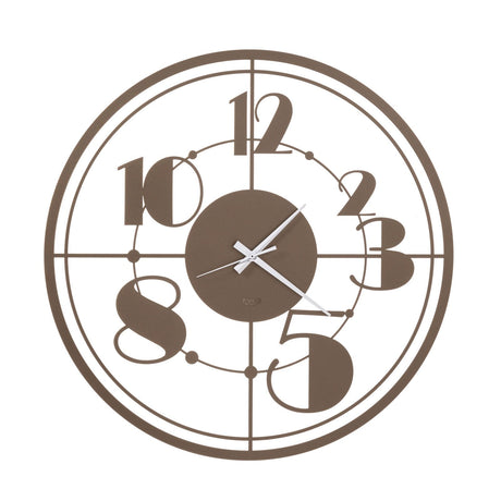 ARTI & MESTIERI Orologio da Parete Teo Bronzo