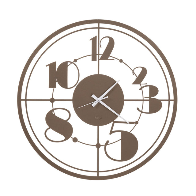 ARTI & MESTIERI Orologio da Parete Teo Bronzo