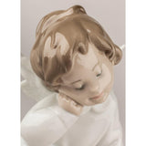 LLADRO' Figurina Angioletto 15x12cm Porcellana