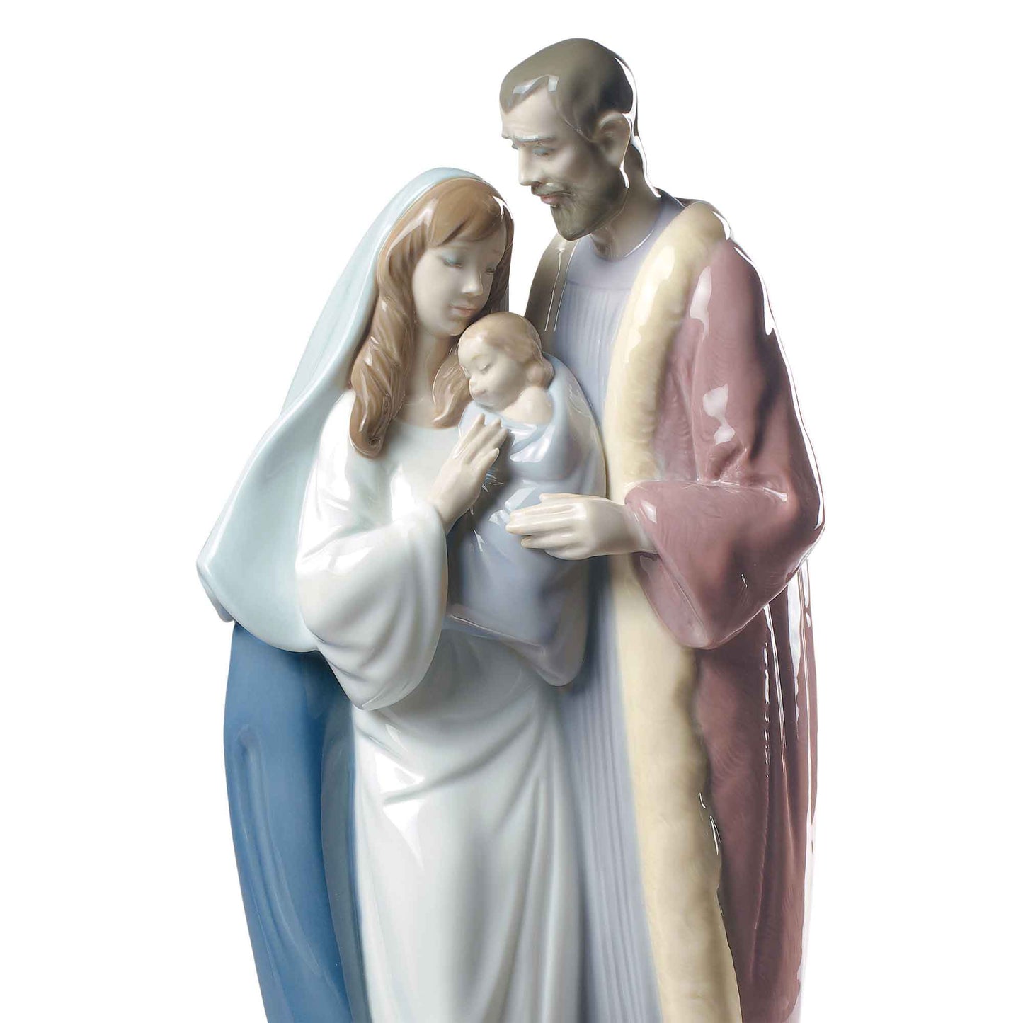 LLADRO' - Figura Statua Natività Porcellana Natività Sacra Famiglia Natale 22cm