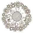 ARTI & MESTIERI Orologio da Parete di Design Margherite Sabbia E Bianco Marmo