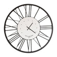 ARTI & MESTIERI Orologio da Parete di Design Grande Big Nero
