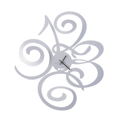 ARTI & MESTIERI Orologio da Parete Love Filomena Alluminio