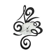 ARTI & MESTIERI Orologio da Parete di Design Robin Piccolo Nero