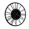ARTI & MESTIERI Orologio da Parete di Design Big Lux Nero