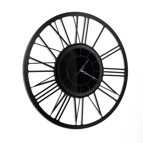 ARTI & MESTIERI Orologio da Parete di Design Big Lux Nero