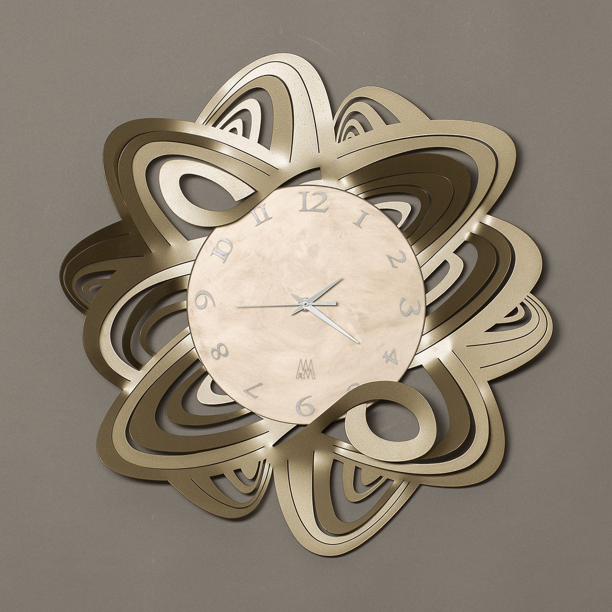 ARTI & MESTIERI Orologio da Parete di Design Penelope Bronzo