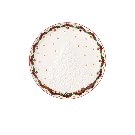 VILLEROY & BOCH Toy's Fantasy Ciotola Rilievo Albero 26cm Tavola Natale