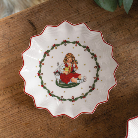 VILLEROY & BOCH Toy's Fantasy Coppa Ciotola Bimba 16,5cm Tavola di Natale