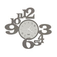 ARTI & MESTIERI Orologio da Parete di Design a Chiasmo King Fango E Avorio