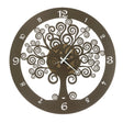 ARTI & MESTIERI Orologio da Parete Particolare Big Albero Della Vita Oro E Bronzo