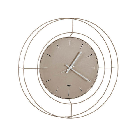 ARTI & MESTIERI Orologio da Parete Contemporaneo Nudo Piccolo Sabbia