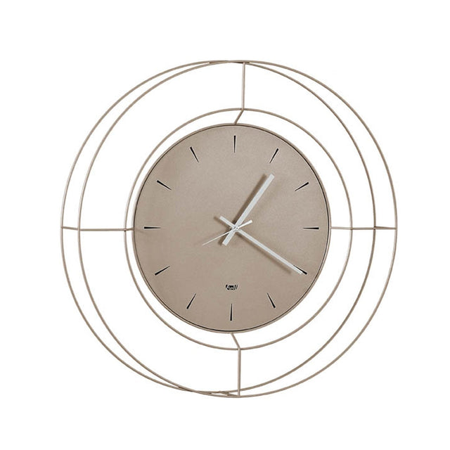 ARTI & MESTIERI Orologio da Parete Contemporaneo Nudo Piccolo Sabbia