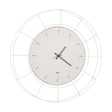 ARTI & MESTIERI Orologio da Parete Contemporaneo Nudo Grande Bianco