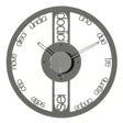 ARTI & MESTIERI Orologio Moderno da Parete Circolo Piccolo Fango