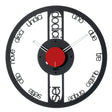 ARTI & MESTIERI Orologio Moderno da Parete Circolo Piccolo Nero