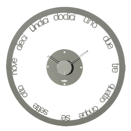 ARTI & MESTIERI Orologio Grande da Parete di Design Circolo Fango