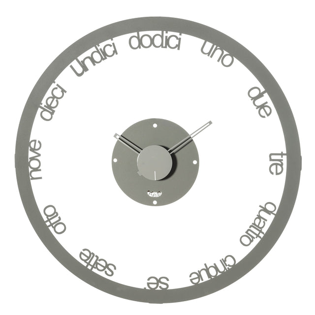 ARTI & MESTIERI Orologio Grande da Parete di Design Circolo Fango