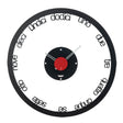 ARTI & MESTIERI Orologio Grande da Parete di Design Circolo Nero