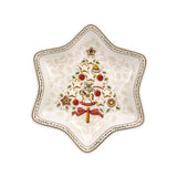 VILLEROY &amp; BOCH Winter Bakery Delight Star Cup Bowl 27cm Christmas Table