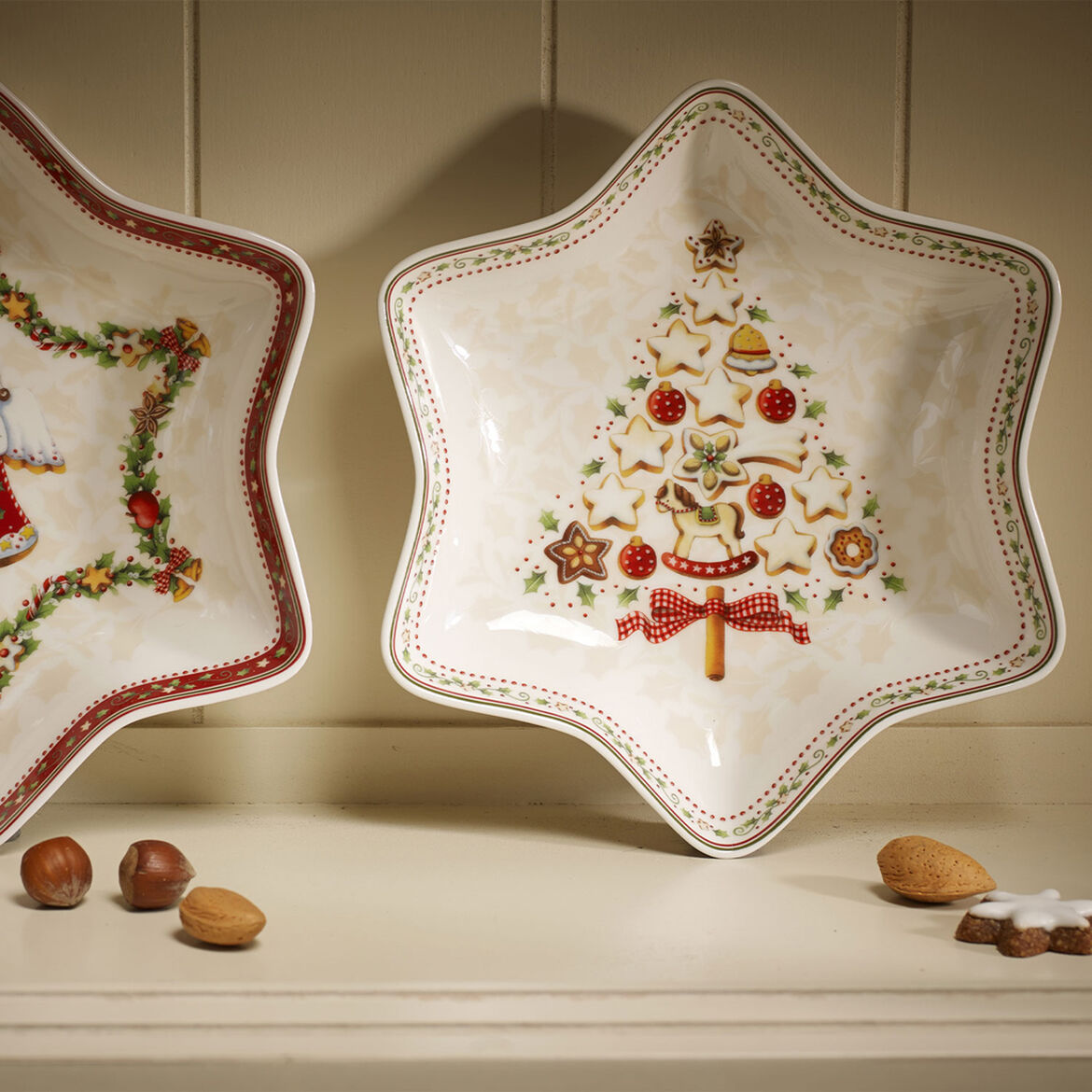 VILLEROY &amp; BOCH Winter Bakery Delight Ciotola Coppa Stella 27cm Tavola Natale