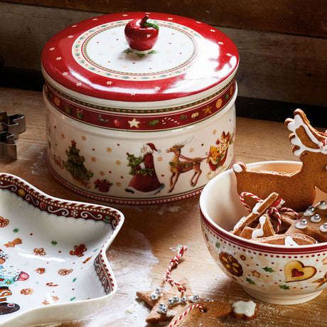 VILLEROY & BOCH Winter Bakery Delight Scatola Contenitore Biscotti 19cm Natale