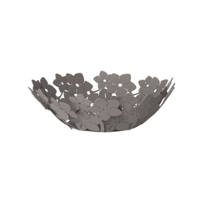 Centrotavola Fior di Loto Arti & Mestieri in metallo design floreale piccolo