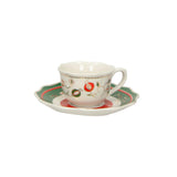 BRANDANI Festive Time Set of 2 Coffee Cups for Christmas Table