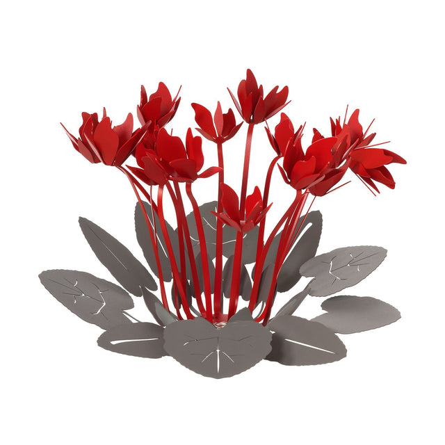 ARTI & MESTIERI Centro Tavola di Design Ciclamino Fango E Rosso