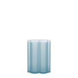 KARTELL Okra Vaso Basso 24x18cm Azzurro PMMA Riciclato