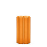 KARTELL Okra Vaso Basso 24x18cm Arancio PMMA Riciclato