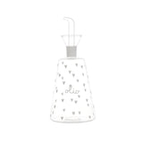 SIMPLE DAY Oliera Bottiglia Olio Conica Cuori 500ml Vetro